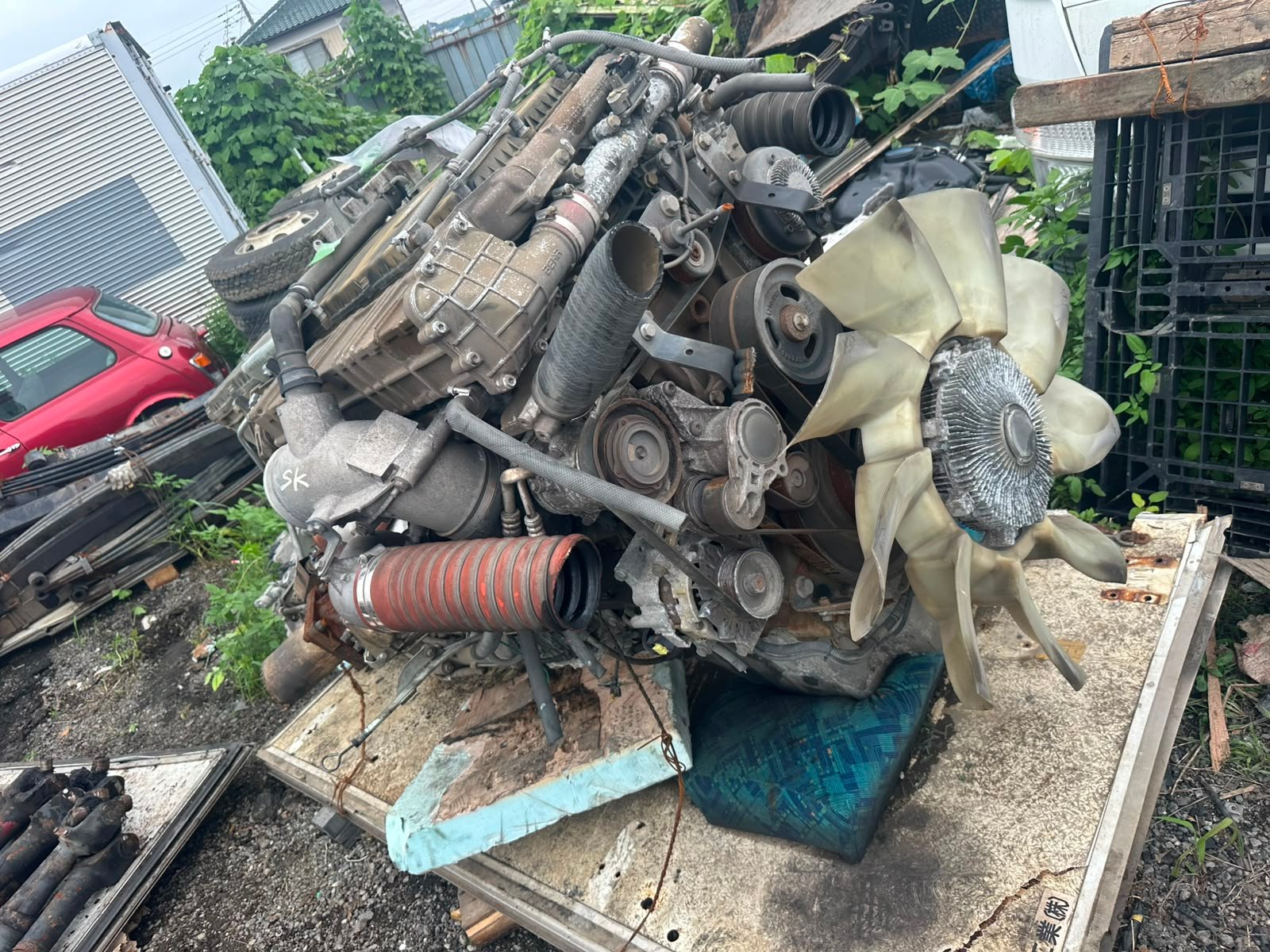 
								Mitsubishi Engine full									